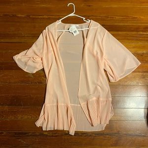 Light pink over shirt